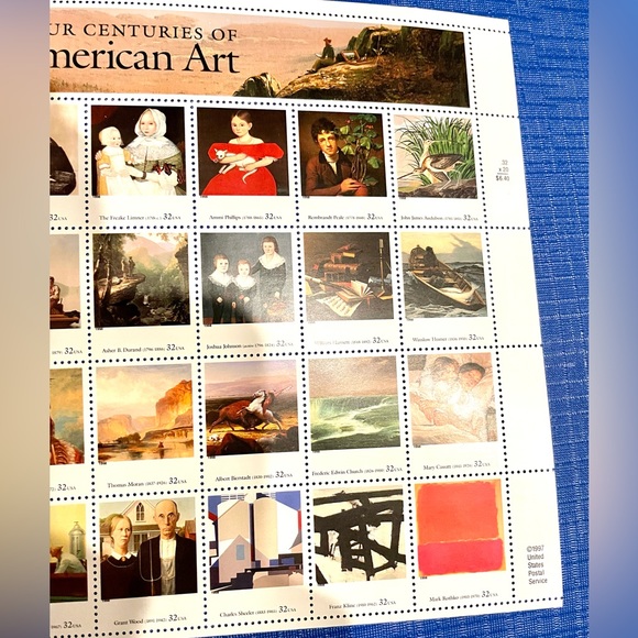 USPS American Art Stamps - Picture 7 of 8